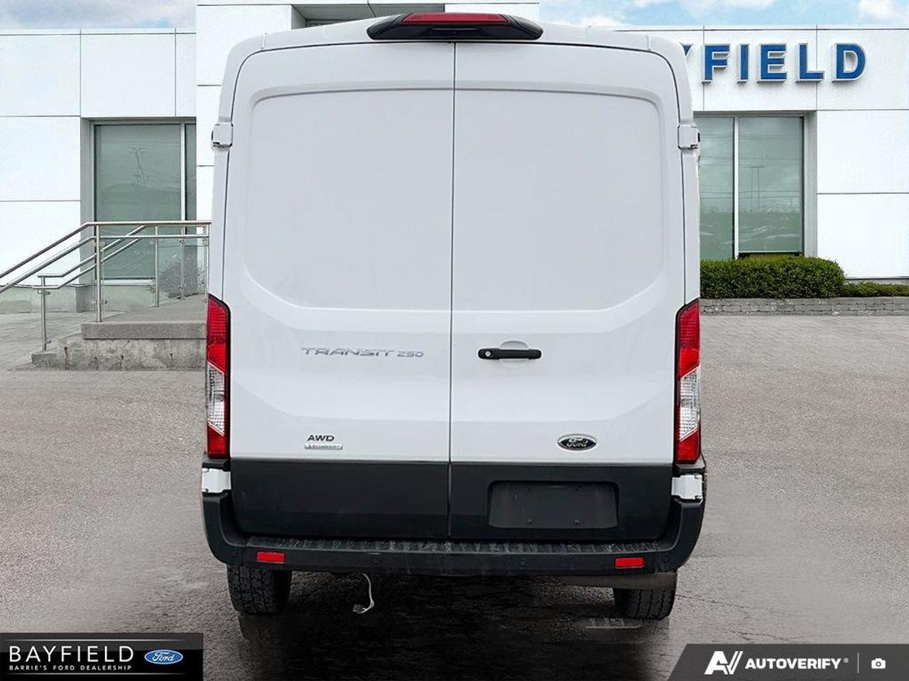 2023 Ford Transit Cargo Van 148 WB AWD - Medium Roof - Sliding Pass.side Cargo Photo4