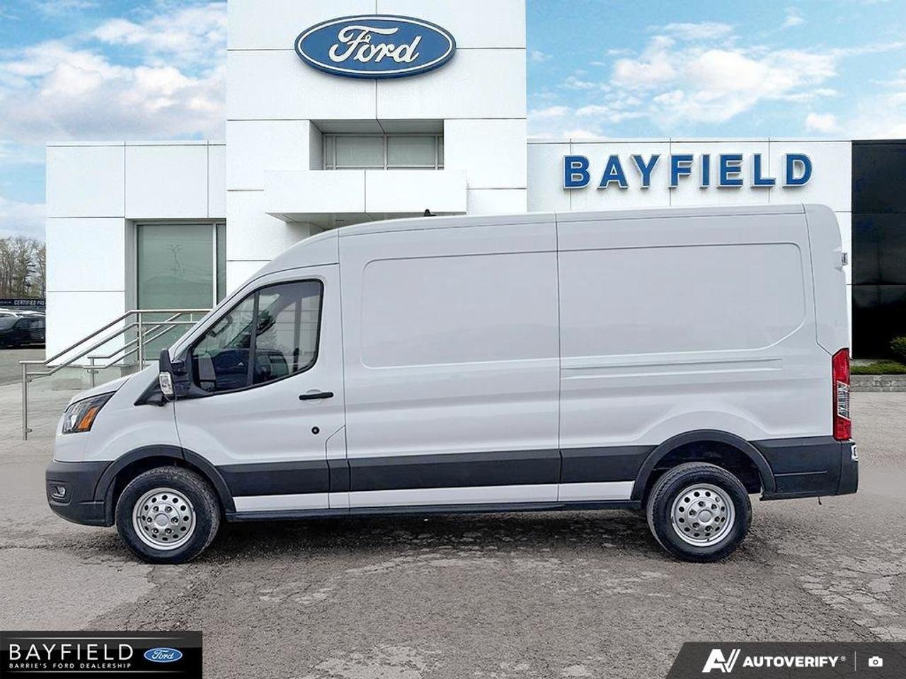2023 Ford Transit Cargo Van 148 WB AWD - Medium Roof - Sliding Pass.side Cargo Photo2