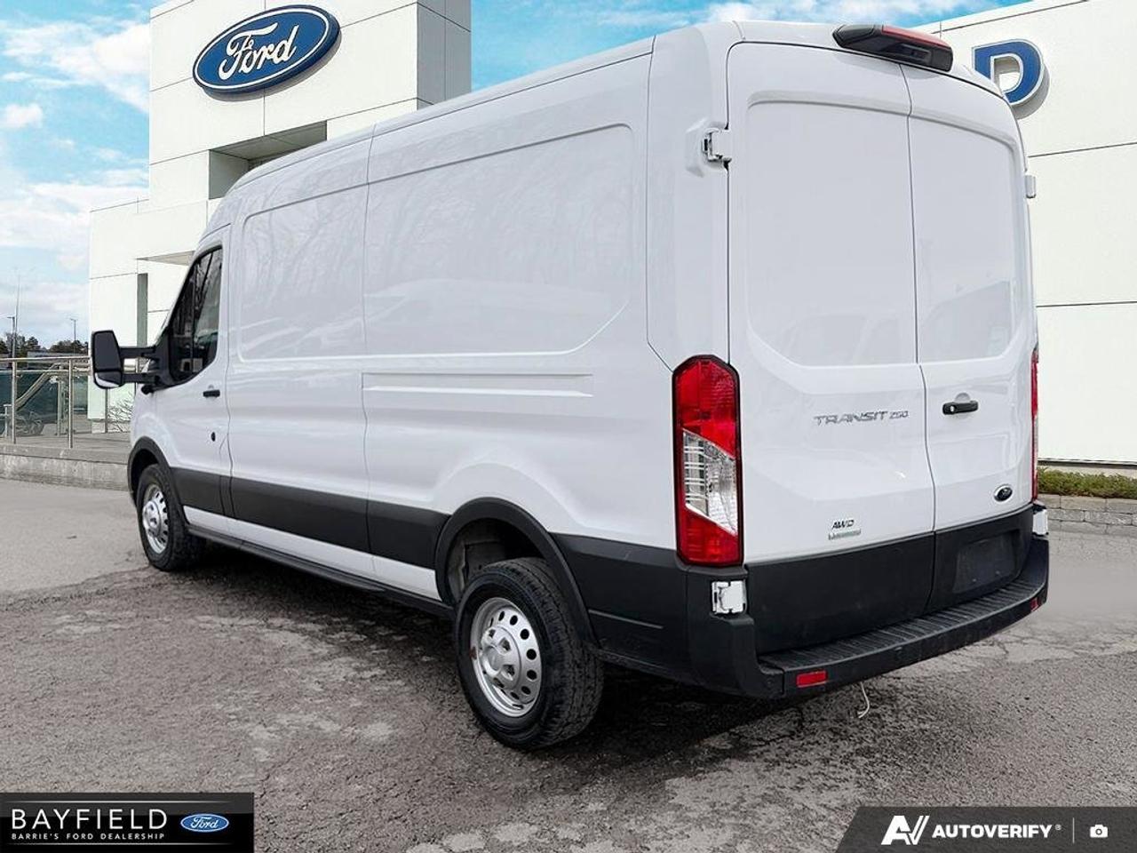 2023 Ford Transit Cargo Van 148 WB AWD - Medium Roof - Sliding Pass.side Cargo Photo3