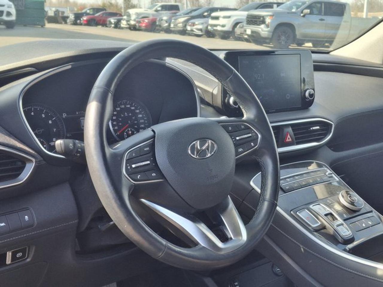 2021 Hyundai Santa Fe Preferred Trend AWD | Leather | Pano Roof | Heated Seats + Steering | Adaptive Cruise | and More ! Photo