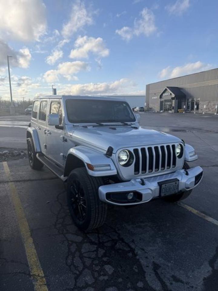 Look at this certified 2022 Jeep Wrangler Unlimited High Altitude 4x4 | Leather | Heated Seats + Steering | Alpine Audio | BSM | and More !. Its Automatic transmission and 2.0 L engine will keep you going. This Jeep Wrangler comes equipped with these options: Leather, Heated Steering Wheel, Alpine Stereo, Air Conditioning, Heated Seats, Tilt Steering Wheel, Steering Radio Controls, Power Windows, Power Locks, and Traction Control. Stop by and visit us at Mark Wilsons Better Used Cars, 5055 Whitelaw Road, Guelph, ON N1H 6J4.MASSIVE SELECTION: 500+ vehicles in ONE LOCATION, all Live Market Priced for the best value!STRAIGHTFORWARD & TRANSPARENT PRICING: Our Advertised Price INCLUDES:Safety Certification! (No separate certification fee upcharge).FREE Carfax History Report!NO upcharge for paying cash!CONFIDENCE & PEACE OF MIND: 30-Day/3,000 km Warranty INCLUDED! Plus a 5-Day Exchange Privilege!*EASY FINANCING: Better-than-bank rates, $0 Down, and 3 Months No Payments available OAC. BAD CREDIT APPROVED HERE!WE BUY CARS: Get Top Dollar for your trade, or sell us your vehicle for CASH even if you dont buy ours!www.shopwilsons.comAn Honest, Transparent Buying Experience. Trusted in business since 1961!(Cash Prices Exclude HST and Licensing Fees only.)