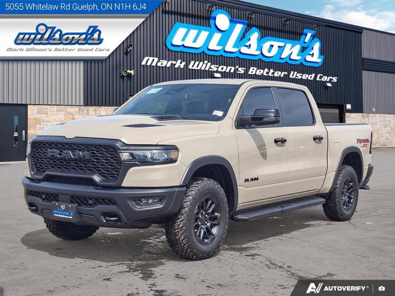 2025 RAM 1500 Rebel X | $15k in Options! | 10th Anniversary Pkg | HUD | Leather | Nav | 3.0 Hurricane! Photo