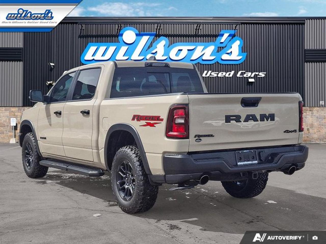 2025 RAM 1500 Rebel X | $15k in Options! | 10th Anniversary Pkg | HUD | Leather | Nav | 3.0 Hurricane! Photo