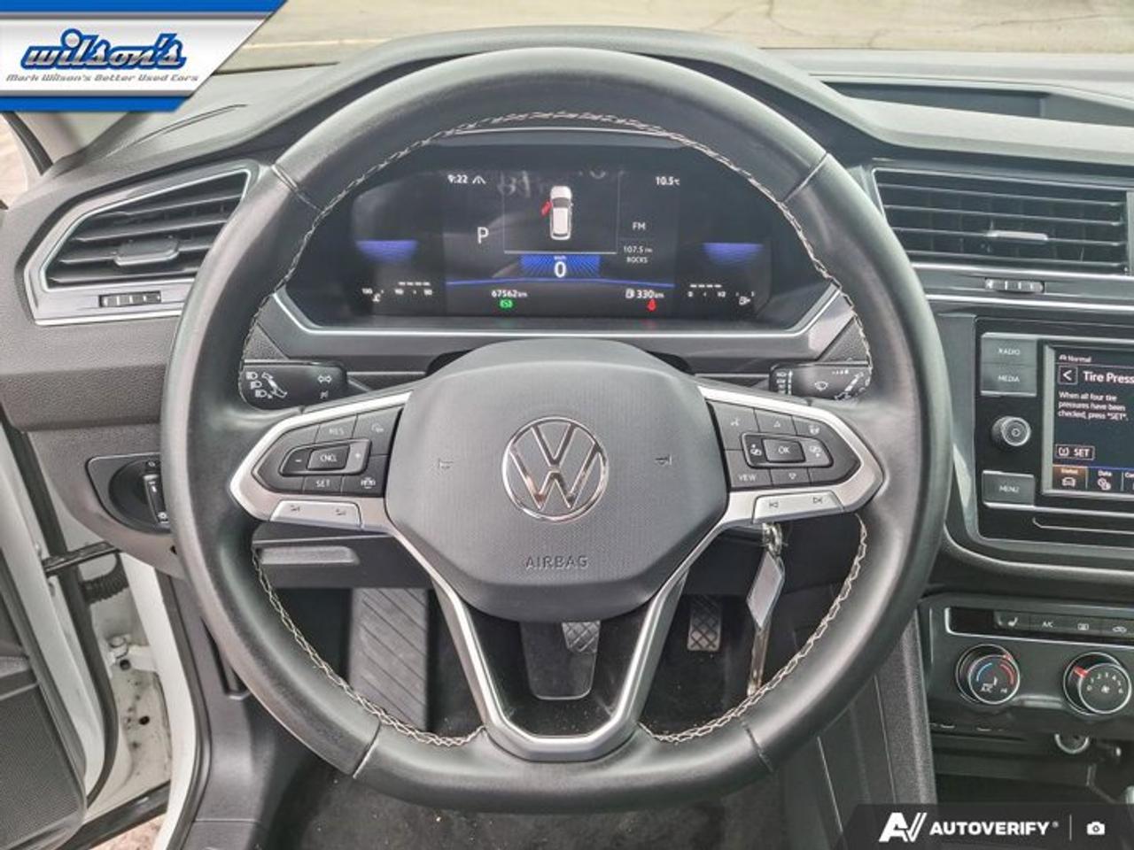 2023 Volkswagen Tiguan Trendline AWD | Heated Wheel + Seats | CarPlay + Android | Rear Camera | and More ! Photo