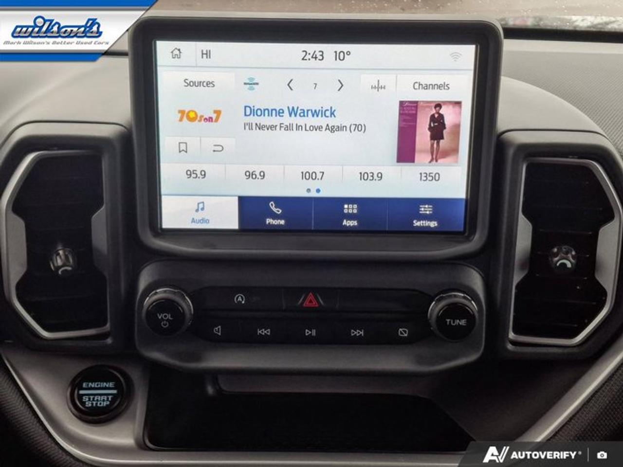 2024 Ford Bronco Sport Big Bend AWD | Heated Seats | Remote Start | Lane Keep Assist | Carplay + Android Auto | and More ! Photo