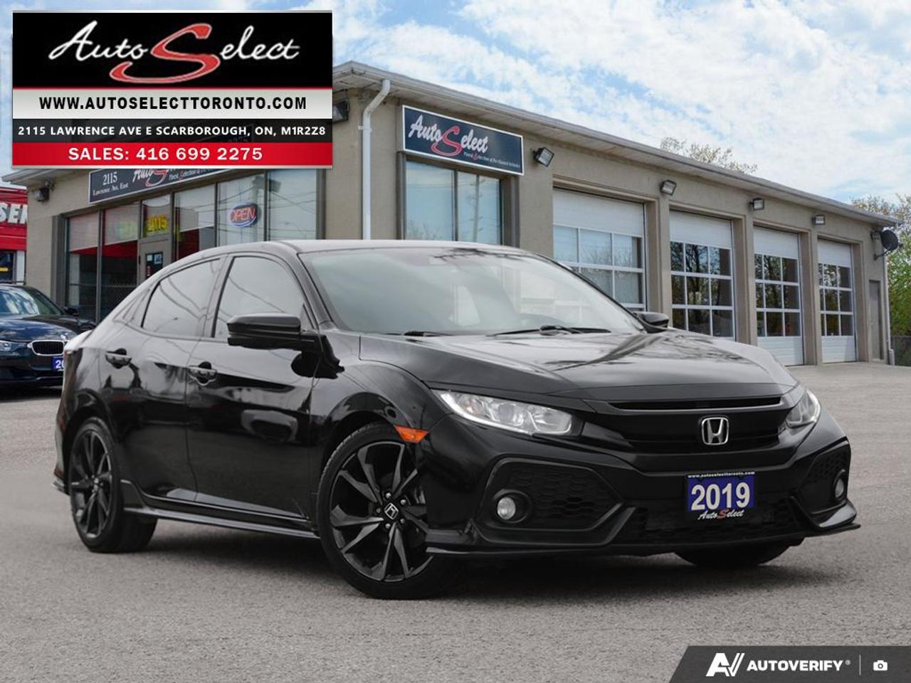 2019 Honda Civic Sport Sunroof - Apple Carplay - Clean Carfax Photo