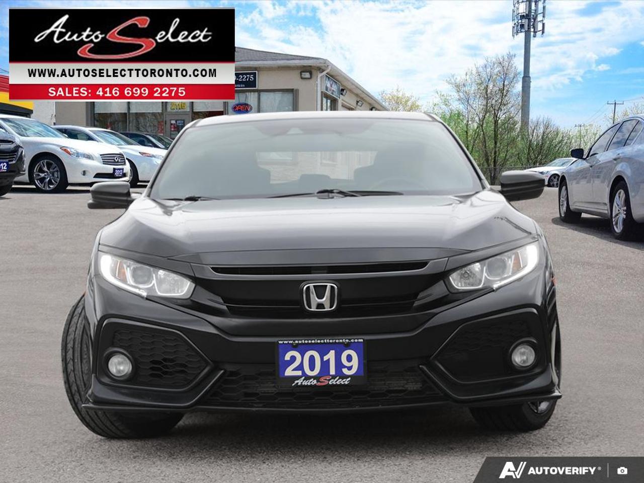 2019 Honda Civic Sport Sunroof - Apple Carplay - Clean Carfax Photo