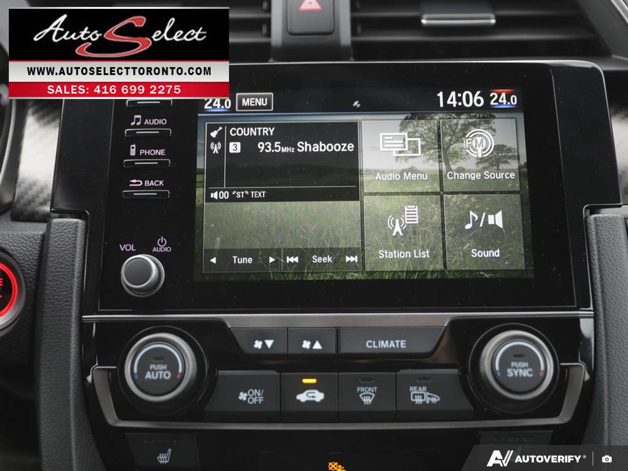 2019 Honda Civic Sport Sunroof - Apple Carplay - Clean Carfax Photo