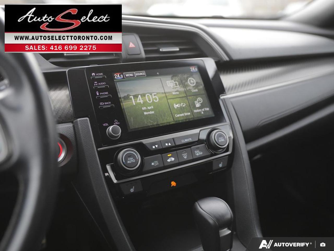 2019 Honda Civic Sport Sunroof - Apple Carplay - Clean Carfax Photo