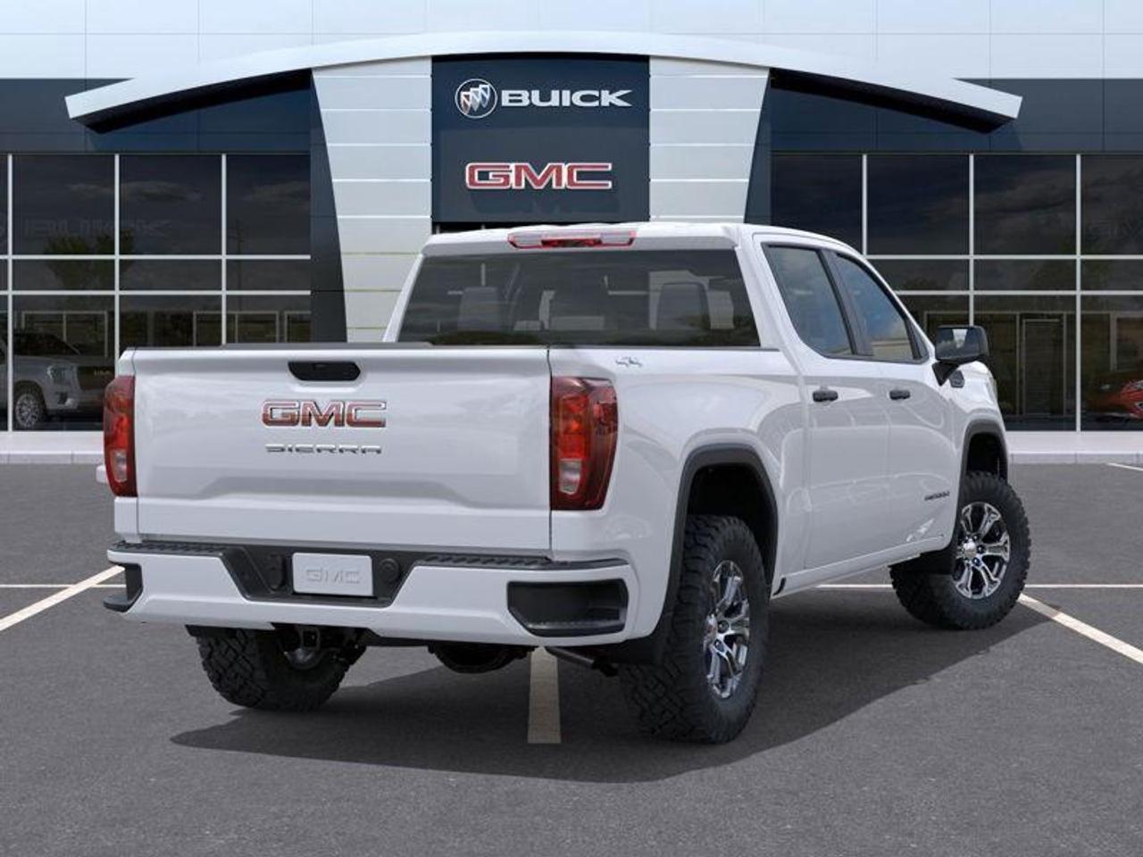 2026 GMC Sierra 1500 Pro New 6 Passenger 5.3L V8 Gas Engine 4X4 Crew Cab Truck with Factory Installed 2 Lift, Spray-On Bedliner, Power Drivers Seat and a 7 Touchscreen Radio with Wireless Apple CarPlay/Android Auto Photo