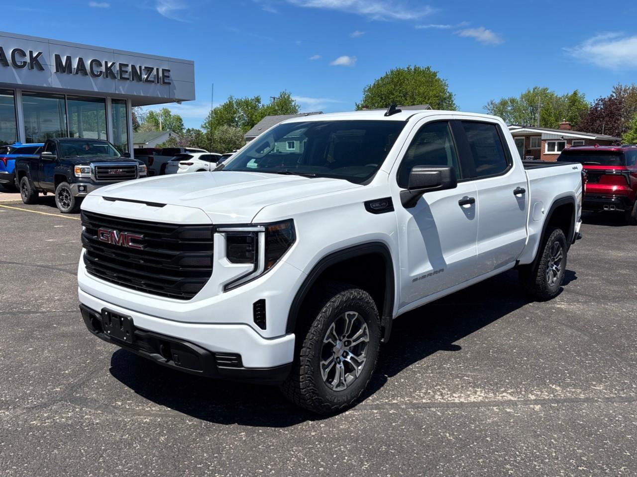 2026 GMC Sierra 1500 Pro New 6 Passenger 5.3L V8 Gas Engine 4X4 Crew Cab Truck with Factory Installed 2 Lift, Spray-On Bedliner, Power Drivers Seat and a 7 Touchscreen Radio with Wireless Apple CarPlay/Android Auto Photo