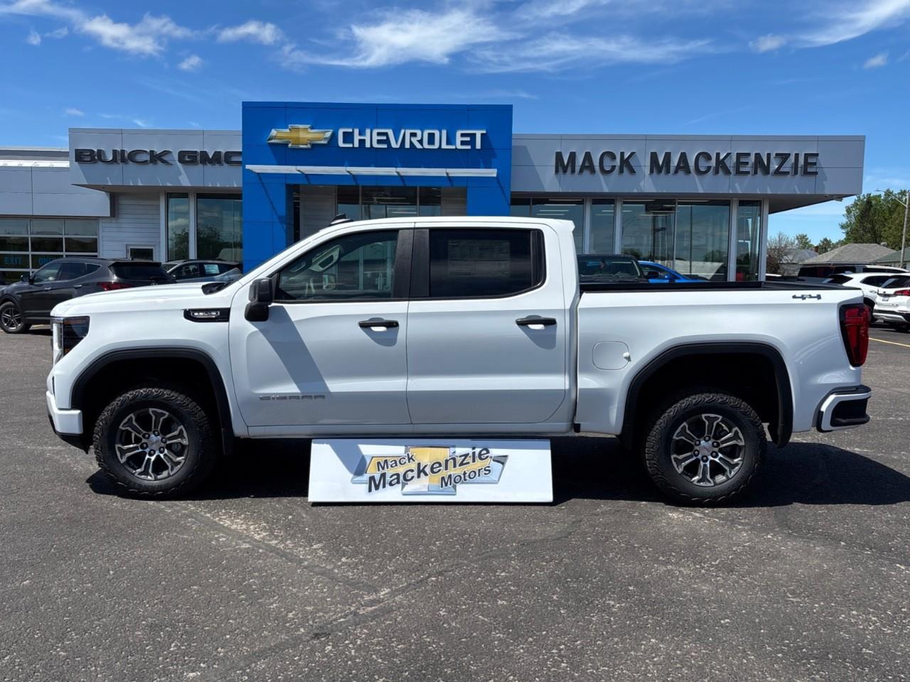 2026 GMC Sierra 1500 Pro New 6 Passenger 5.3L V8 Gas Engine 4X4 Crew Cab Truck with Factory Installed 2 Lift, Spray-On Bedliner, Power Drivers Seat and a 7 Touchscreen Radio with Wireless Apple CarPlay/Android Auto Photo3