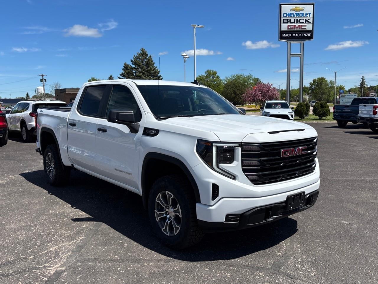 2026 GMC Sierra 1500 Pro New 6 Passenger 5.3L V8 Gas Engine 4X4 Crew Cab Truck with Factory Installed 2 Lift, Spray-On Bedliner, Power Drivers Seat and a 7 Touchscreen Radio with Wireless Apple CarPlay/Android Auto Photo