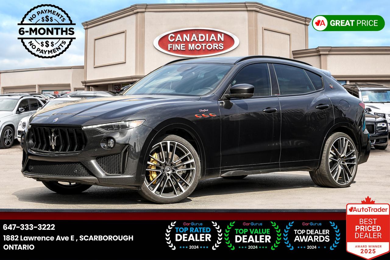 Used 2021 Maserati Levante Trofeo AWD |V8|CARBON PKG|FACTORY FERRARI ENGINE for sale in Scarborough, ON