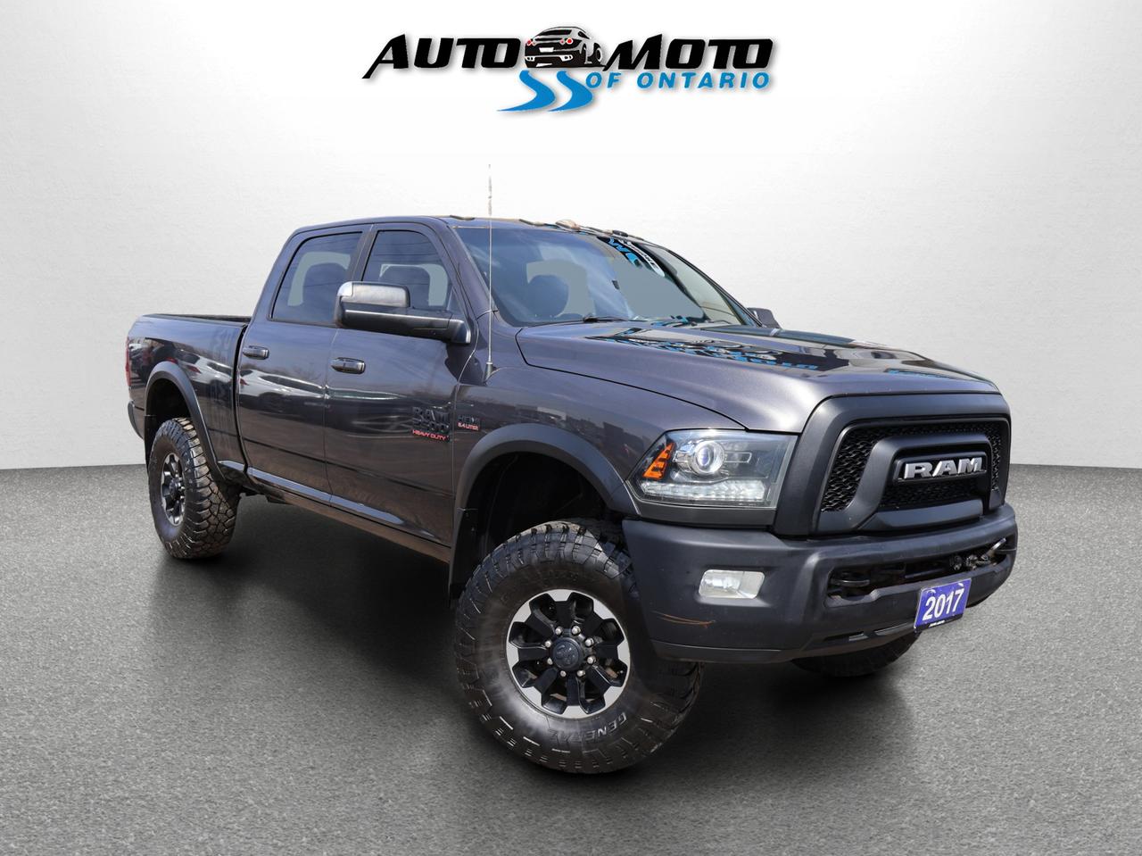 2017 RAM 2500 POWER WAGON HEMI CREW 4WD CERTIFIED *ACCIDENT FREE* CAMERA BLUETOOTH LEATHER HEATED SEATS/STEERING CRUISE ALLOYS Photo