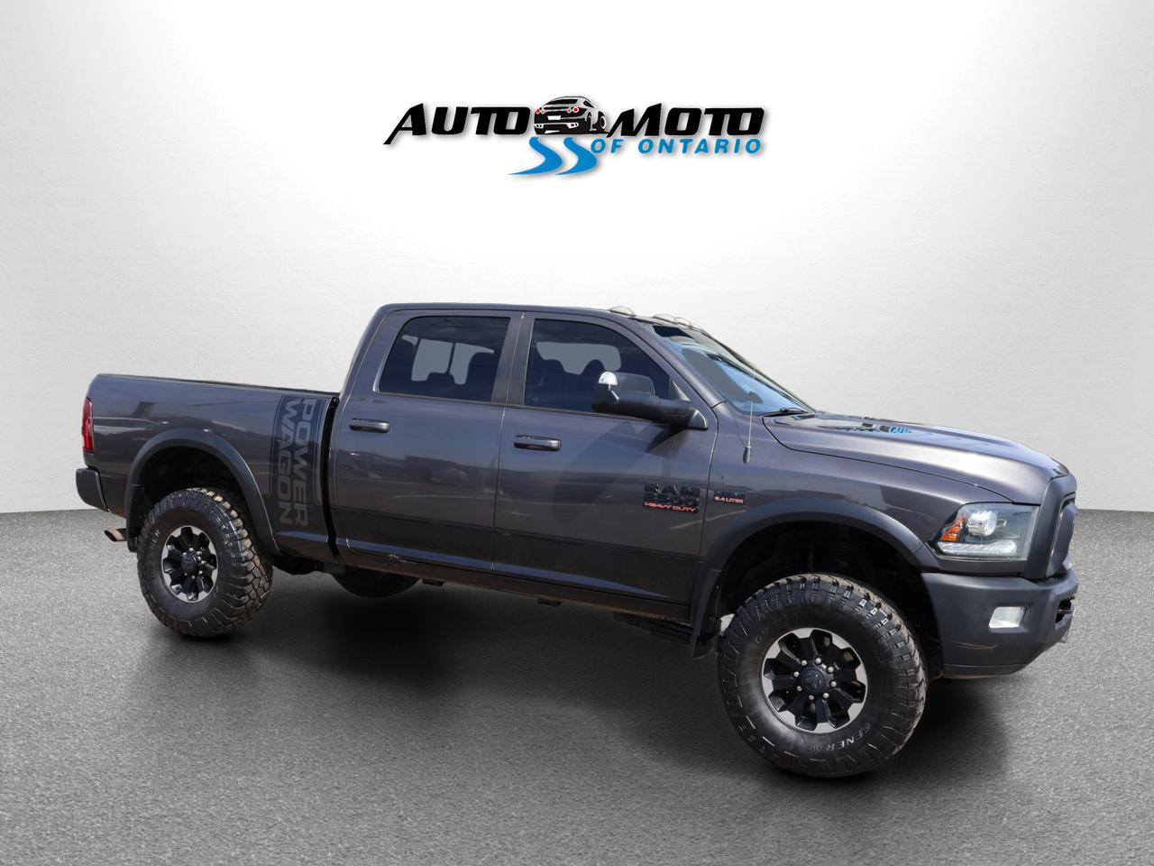 2017 RAM 2500 POWER WAGON HEMI CREW 4WD CERTIFIED *ACCIDENT FREE* CAMERA BLUETOOTH LEATHER HEATED SEATS/STEERING CRUISE ALLOYS Photo