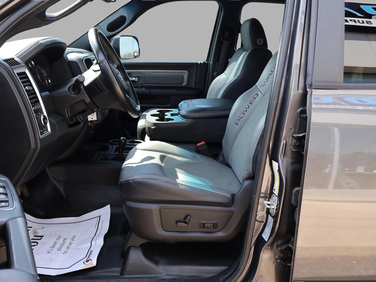 2017 RAM 2500 POWER WAGON HEMI CREW 4WD CERTIFIED *ACCIDENT FREE* CAMERA BLUETOOTH LEATHER HEATED SEATS/STEERING CRUISE ALLOYS Photo