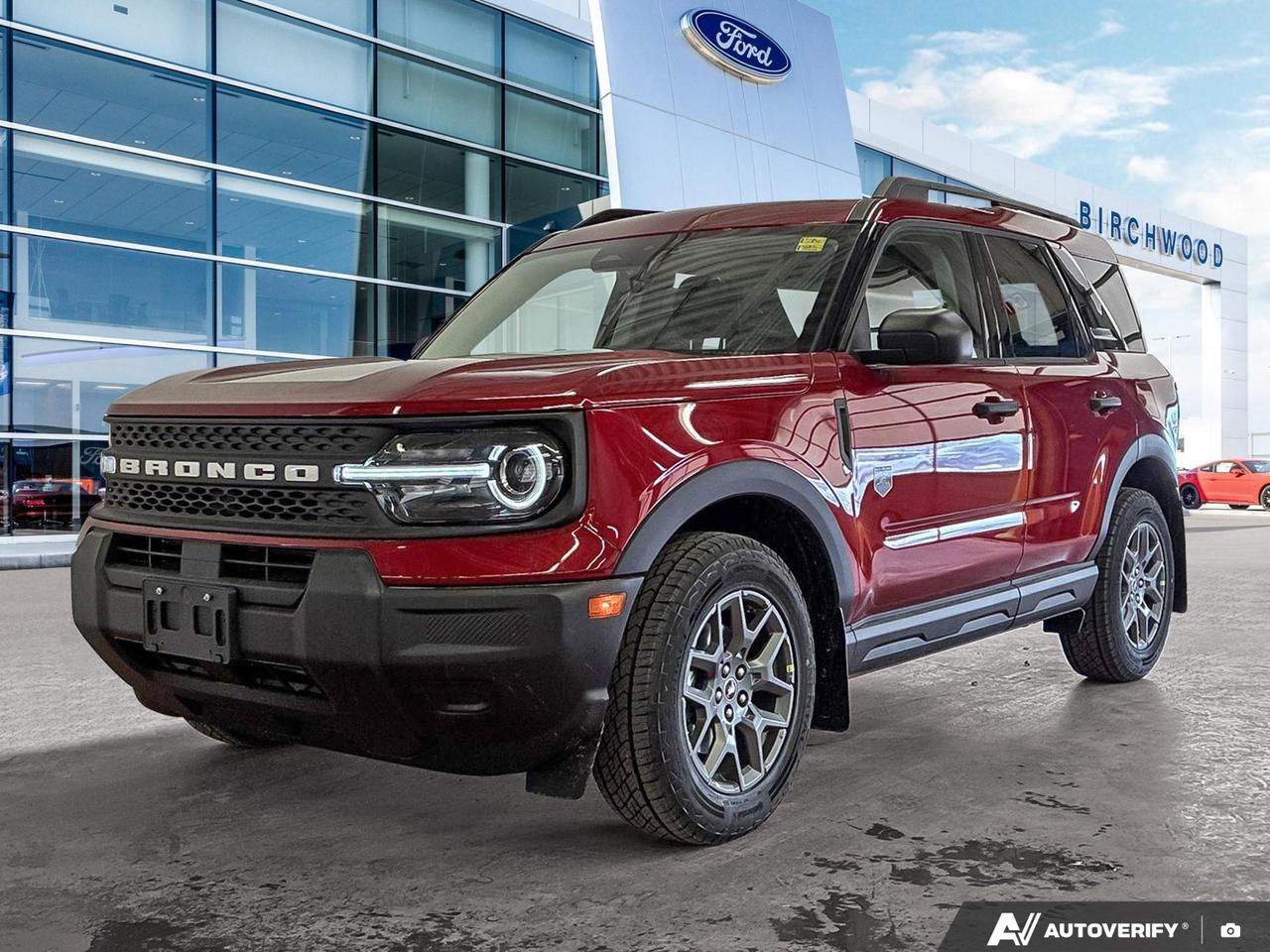 Experience the future of adventure with the all-new 2026 Ford Bronco Sport Big Bend! This cutting-edge SUV combines rugged capability with advanced technology, perfect for the modern explorer.

- Powerful 1.5L 3-cylinder engine with 4-wheel drive
- Impressive fuel economy: 7.8L/100km highway, 9.3L/100km city
- Adaptive Cruise Control with Stop-and-Go for effortless highway driving
- BLIS (Blind Spot Information System) for enhanced safety
- Collision Mitigation and Evasion Assist features
- Voice-activated automatic air conditioning for ultimate comfort
- Flip-up rear window with wiper and defroster for versatility

Dont miss your chance to own this exceptional Bronco Sport. Visit Birchwood Ford today to schedule a test drive and experience the perfect blend of style, performance, and innovation. Reserve yours now or contact our team for any questions  your next adventure awaits!
Birchwood Ford is your choice for New Ford vehicles in Winnipeg. 

At Birchwood Ford, we hold ourselves to the highest standard. Our number one focus is customer satisfaction which has awarded us the Ford of Canadas Presidents Award for 5 consecutive years. This honour is presented to Ford dealers that have proven outstanding results in Sales and Customer Service Excellence.

Are you a newcomer to Canada, recent graduate, first time car buyer or physically challenged? Ask us about our exclusive rebates and how they may apply to you.
 
Interested in seeing/hearing more? Book a test drive or give us a call at (204) 661-9555 and we can help you with whatever you need!

Dealer permit #4454
Dealer permit #4454