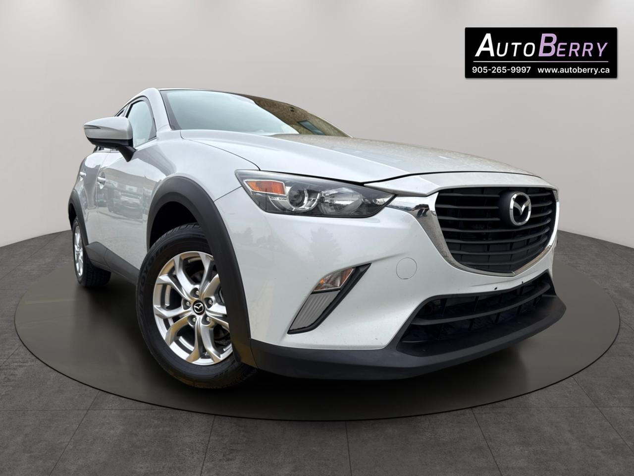 <p><p><span><strong>2018 Mazda CX-3 GS Gray on Black Interior</strong></span></p><p><span></span><span>&nbsp;</span>2.0L&nbsp;<span><span></span><span>&nbsp;</span>Auto&nbsp;<span></span><span>&nbsp;</span>A/C&nbsp;<span></span><span>&nbsp;</span>Automatic Climate Control&nbsp;<span></span><span>&nbsp;</span>Heated Front Seats&nbsp;<span></span><span>&nbsp;Heated Steering Wheel&nbsp;</span><span></span>&nbsp;Backup Camera&nbsp;<span> </span>Steering Wheel Mounted Controls<span>&nbsp;</span></span><span><span></span><span>&nbsp;</span>Bluetooth&nbsp;<span></span><span>&nbsp;</span>USB Input&nbsp;<span></span><span>&nbsp;</span>AUX Input&nbsp;<span> Keyless</span>&nbsp;Entry&nbsp;<span></span><span>&nbsp;</span>Alloy Wheels&nbsp;<span></span></span></p><p><br></p><p><strong>*** ACCIDENT FREE *** CLEAN CARFAX ***</strong><br></p><p><strong>*** Fully Certified ***</strong></p><p><span><strong>*** ONLY 149,897 KM ***</strong></span></p><p><br></p><p><span><strong>CARFAX REPORT:&nbsp;<a href=https://vhr.carfax.ca/?id=sDKewNktLXWlFsZQR8vgQfE6w3pLJ3rW>https://vhr.carfax.ca/?id=sDKewNktLXWlFsZQR8vgQfE6w3pLJ3rW</a></strong></span></p><span id=jodit-selection_marker_1774885618971_3523311395203834 data-jodit-selection_marker=start style=line-height: 0; display: none;></span><br></p> <span id=jodit-selection_marker_1689009751050_8404320760089252 data-jodit-selection_marker=start style=line-height: 0; display: none;></span>
