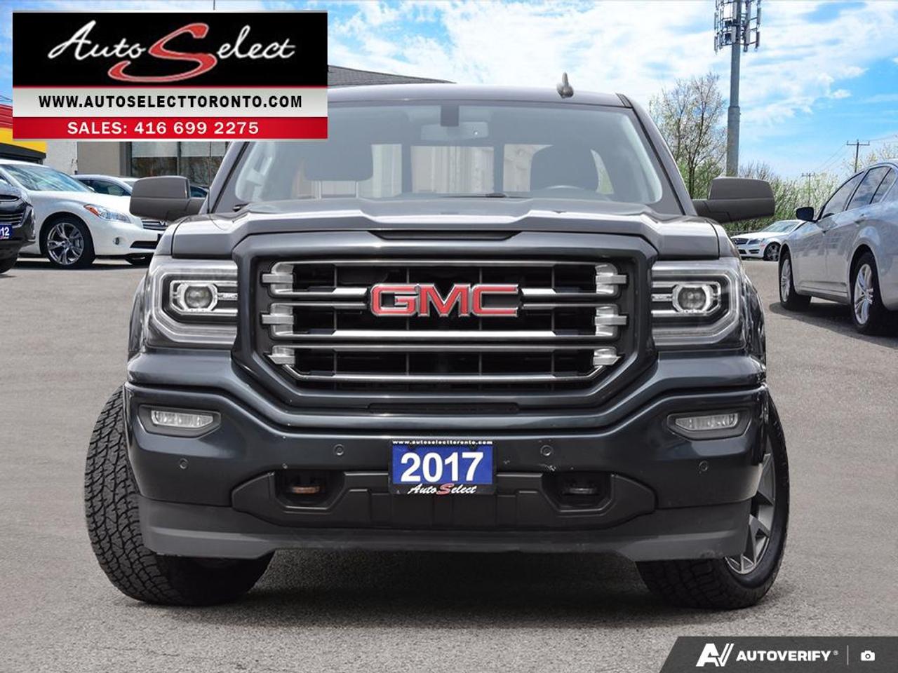 2017 GMC Sierra 1500 SLT 4WD - All Terrain Pkg - 5.3L V8 - Clean Carfax Photo