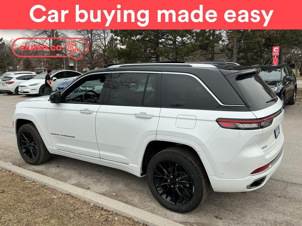 NO ACCIDENTS / CLEAN CARFAX / 1 OWNER / Brake Assist, Power Tailgate/Hatch, Auto Dimming Rearview Mirror and more!<br> <br>Clutch is the largest online used car retailer in Canada, delivering a seamless, hassle-free car-buying experience to drivers everywhere. Shop thousands of used cars online, get the right one delivered to your door, and enjoy peace of mind with our 10-Day Money-Back Guarantee. How sweet is that? To learn more, visit clutch.ca.<br> <br>The top features for this car include:<br> <br>Auto Stop/Start<br>Brake Assist<br>Power Tailgate/Hatch<br>Auto Dimming Rearview Mirror<br>Front Heated Seats<br>Ventilated Front Seats<br>Rear Heated Seats<br>Driver Seat Memory System<br>Climate Control<br>Dual Zone Front Climate Control<br>Rear Climate Control<br>Rear Climate Vents<br>Bluetooth Music<br>Touchscreen Display<br>GPS Navigation<br>Cruise Control<br>Adaptive Cruise Control<br>Integrated Garage Door Opener<br>12V Outlet<br>Hands Free Device Connectivity<br>Internet Access<br>Apple CarPlay<br>Android Auto<br>Wireless Charging<br>Keyless Entry<br>Passive Keyless Entry<br>Push Button Start<br>Keyfob Remote Start<br>Heads Up Display<br>Front View Camera<br>Power Folding Exterior Mirrors<br>Lane Departure Warning<br>Active Lane Keep Assistance<br>Blindspot Sensors<br>Forward Collision Mitigation<br>Rear Collision Warning<br>Rear Collision Mitigation<br>Rear Cross Traffic Alert<br>Pedestrian Detection<br>Driver Attention Alert<br>Traffic Sign Recognition<br>Heated Steering Wheel<br>Rain Sensing Wipers<br>Panoramic Sunroof<br>Hill Assistance<br>Automatic High Beams<br>Rear View Camera<br>Parking Sensors<br>Rear Parking Sensors<br>Power Driver Seat<br>Power Passenger Seat<br>360 Camera<br>Ambient Lighting<br>App Remote Start<br> <br>Seamless home delivery - Delivery to your door in a matter of days. Available on select packages.<br> <br>Try it out for 10 days - If you do not like it, we will take it back. <br> <br>Quality assured - All cars go through our rigorous 210-point inspection and reconditioning process.<br> <br>Peace of mind - Warranty and protection plans available.<br> <br>Haggle-free - No haggling or hard sells.<br> <br>100% Transparency - Full inspection reports on every car, including high-res photography and a free Carfax report.<br> <br>Listed price is for cash purchase only and does not include taxes, Shipping Fees (if applicable), Delivery Fees (if applicable), government licensing fees.<br> <br>Previous Provincial Registrations:<br>Ontario<br> <br>Stock # 95233