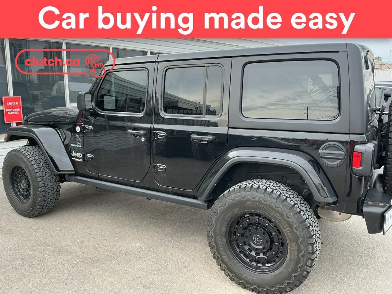Used 2022 Jeep Wrangler Unlimited Sahara for sale in Toronto, ON