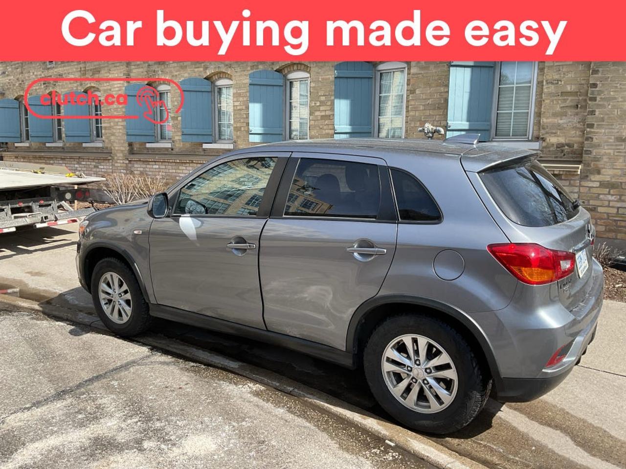 Front Heated Seats, Climate Control, Bluetooth Music and more!<br> <br>Clutch is the largest online used car retailer in Canada, delivering a seamless, hassle-free car-buying experience to drivers everywhere. Shop thousands of used cars online, get the right one delivered to your door, and enjoy peace of mind with our 10-Day Money-Back Guarantee. How sweet is that? To learn more, visit clutch.ca.<br> <br>The top features for this car include:<br> <br>Brake Assist<br>Front Heated Seats<br>Climate Control<br>Bluetooth Music<br>Touchscreen Display<br>Cruise Control<br>12V Outlet<br>Hands Free Device Connectivity<br>Apple CarPlay<br>Android Auto<br>USB Input<br>Keyless Entry<br>Hill Assistance<br>Rear View Camera<br>Passive Keyless Entry<br>Push Button Start<br>Blindspot Sensors<br>Rear Collision Warning<br>Rear Cross Traffic Alert<br>Panoramic Sunroof<br> <br>Seamless home delivery - Delivery to your door in a matter of days. Available on select packages.<br> <br>Try it out for 10 days - If you do not like it, we will take it back. <br> <br>Quality assured - All cars go through our rigorous 210-point inspection and reconditioning process.<br> <br>Peace of mind - Warranty and protection plans available.<br> <br>Haggle-free - No haggling or hard sells.<br> <br>100% Transparency - Full inspection reports on every car, including high-res photography and a free Carfax report.<br> <br>Listed price is for cash purchase only and does not include taxes, Shipping Fees (if applicable), Delivery Fees (if applicable), government licensing fees.<br> <br>Stock # 95329