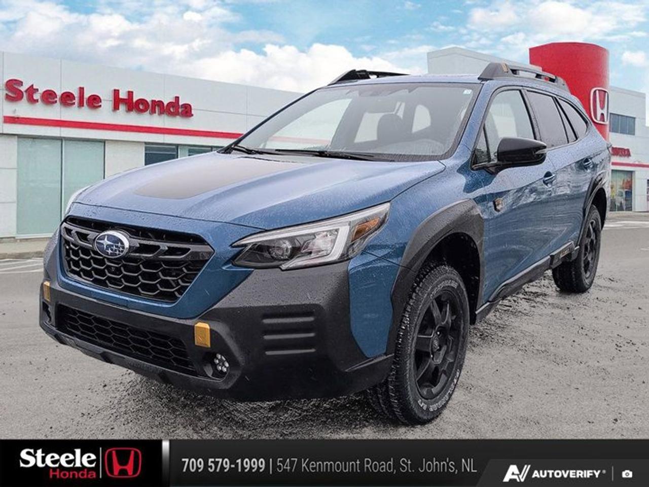 Recent Arrival!2023 Subaru Outback Wilderness AWD*VALUE MARKET PRICING*.Certification Program Details: This Pre-owned vehicle has undergone a 85+ point inspection. Completed with a fresh oil change, Professional detail and full tank of gas. Free CARFAX provided. Backed by 30 day dealer guarantee.If you are looking for a sporty sedan, truck, crossover or anything in between, you can be sure to get a great pre-owned vehicle at Steele Honda.Our Core Values are aligned with how we conduct business and how we cultivate success. We believe in doing the right thing, with integrity and transparency. We are committed to excellence and delivering the best experience for customers and employees.