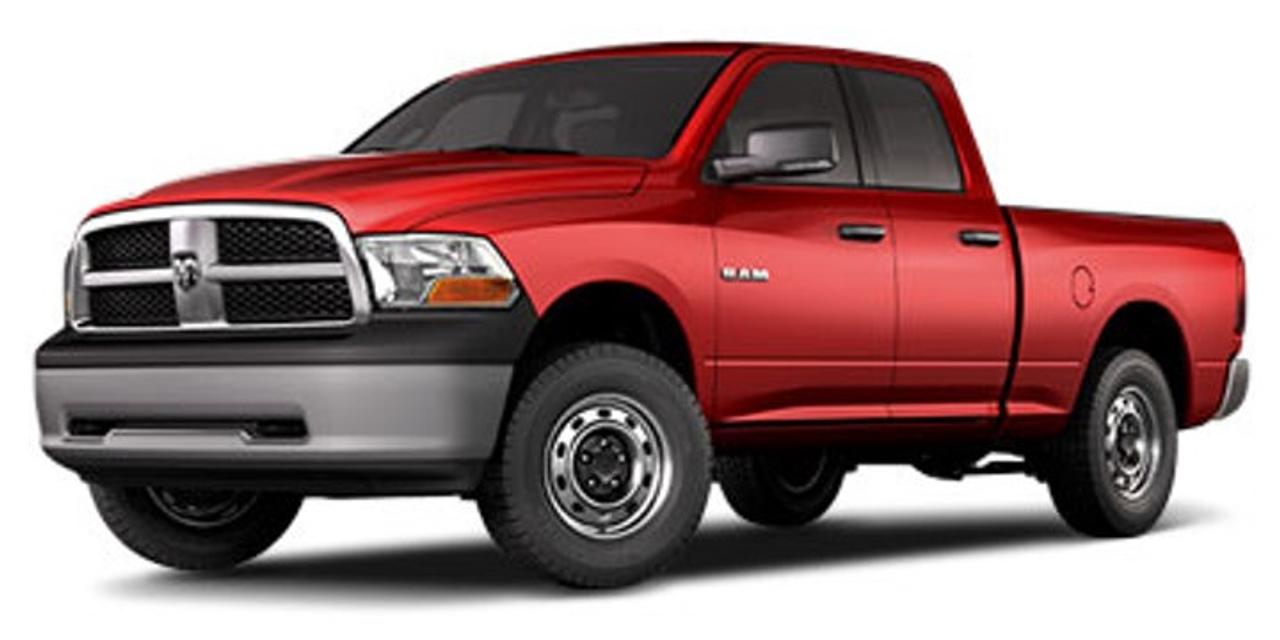 | SOLD AS TRADED | Get the job done right with this dependable 2012 RAM 1500 ST, a solid and hardworking pickup built to handle whatever you throw at it. Equipped with a strong and reliable engine, this truck delivers the power you need for hauling, towing, or everyday driving. The ST trim keeps things simple and practical, offering a spacious cab, durable interior materials, and easy-to-use controls. With features like air conditioning, cruise control, and a comfortable ride, its perfect for both work and daily use. Known for its rugged durability and smooth highway performance, this RAM 1500 is a great value for anyone looking for a capable truck without breaking the bank.*Vehicle Sold AS-IS*The motor vehicle sold is being sold as is and is not represented as being in roadworthy condition, mechanically sound or maintained at any guaranteed level of quality. The vehicle may not be fit for use as a means of transportation and may require substantial repairs at the buyers expense. It may not be possible to register the vehicle to be driven in its current condition.We pay cash for cars, even if you dont buy one from us! Talk to us today!Red 2012 Ram 1500 ST 4D Quad Cab HEMI 5.7L V8 Multi Displacement VVT 6-Speed Automatic 4WDWe have over 100 pre-owned vehicles available, with extra off-site inventory available at all times. Prices are plus HST and licensing fee.