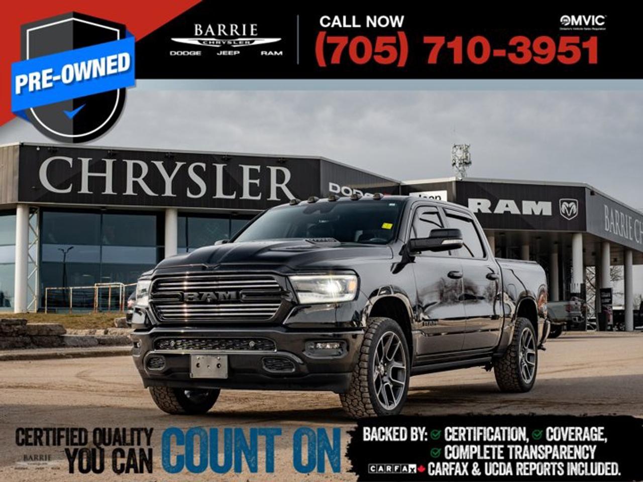 Used 2021 RAM 1500 SPORT for sale in Barrie, ON
