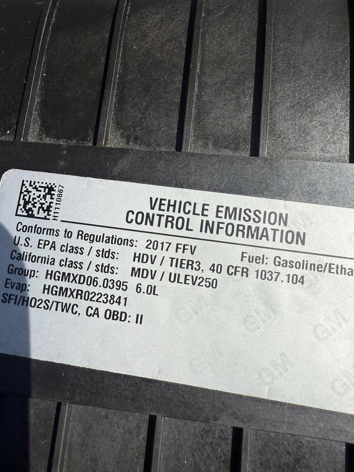 2017 GMC Savana Cargo Van GMC EXPLORER VAN, CAMPER VAN Photo