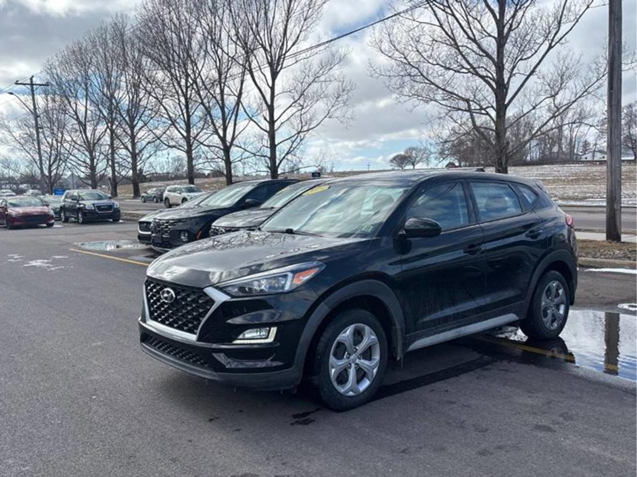 Check out this certified 2019 Hyundai Tucson Essential | Safety Pkg | Heated Seats | CarPlay + Android | Rear Camera | and More !. Its Automatic transmission and 2.0 L engine will keep you going. This Hyundai Tucson comes equipped with these options: Reverse Camera, Air Conditioning, Heated Seats, Tilt Steering Wheel, Steering Radio Controls, Power Windows, Power Locks, Traction Control, Power Mirrors, and Android Auto / Apple CarPlay. Test drive this vehicle at Mark Wilsons Better Used Cars, 5055 Whitelaw Road, Guelph, ON N1H 6J4.MASSIVE SELECTION: 500+ vehicles in ONE LOCATION, all Live Market Priced for the best value!STRAIGHTFORWARD & TRANSPARENT PRICING: Our Advertised Price INCLUDES:Safety Certification! (No separate certification fee upcharge).FREE Carfax History Report!NO upcharge for paying cash!CONFIDENCE & PEACE OF MIND: 30-Day/3,000 km Warranty INCLUDED! Plus a 5-Day Exchange Privilege!*EASY FINANCING: Better-than-bank rates, $0 Down, and 3 Months No Payments available OAC. BAD CREDIT APPROVED HERE!WE BUY CARS: Get Top Dollar for your trade, or sell us your vehicle for CASH even if you dont buy ours!www.shopwilsons.comAn Honest, Transparent Buying Experience. Trusted in business since 1961!(Cash Prices Exclude HST and Licensing Fees only.)