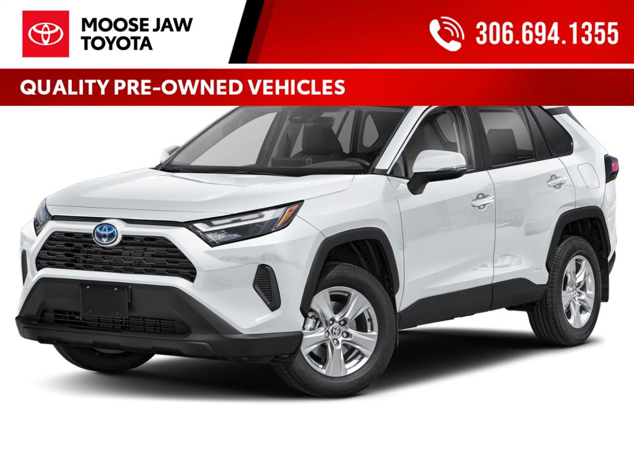 Used 2023 Toyota RAV4 Hybrid 2023 Toyota RAV4 Hybrid XLE – Local Trade, Just Certified for sale in Moose Jaw, SK