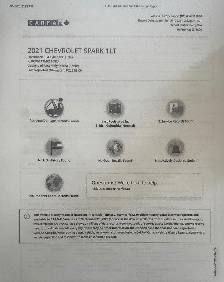 2021 Chevrolet Spark 1LT - Photo #1