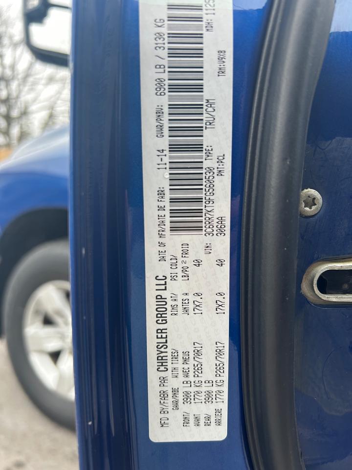 2015 RAM 1500 ST Photo