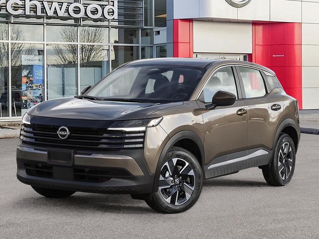 Experience the future of compact SUVs with the 2026 Nissan Kicks SV AWD! This cutting-edge vehicle combines style, efficiency, and advanced technology for the urban adventurer.

- All-Wheel Drive for enhanced traction and stability
- Impressive fuel economy: 6.9L/100km highway, 8.5L/100km city
- Intelligent Cruise Control for stress-free highway driving
- Sport Heated Leather Steering Wheel for a touch of luxury
- Blind Spot Warning and Rear Cross Traffic Alert for added safety
- Intelligent Auto Headlights with Auto High-Beam for optimal visibility
- 17 Alloy Wheels for a sleek, modern look

Ready to embrace the future of driving? Visit Birchwood Nissan today to reserve your 2026 Nissan Kicks SV AWD. Our knowledgeable staff is ready to answer your questions and arrange a test drive. Dont miss this opportunity to own a vehicle thats ahead of its time!
At Birchwood Nissan we pride ourselves on trust, transparency, and making your car buying experience easy. Our online price is what you pay, and thats it!

Come down to Birchwood Nissan to experience Car Buying the right way! Book your appointment today at 204-261-3490. Dealer Permit #0086
Dealer permit #0086