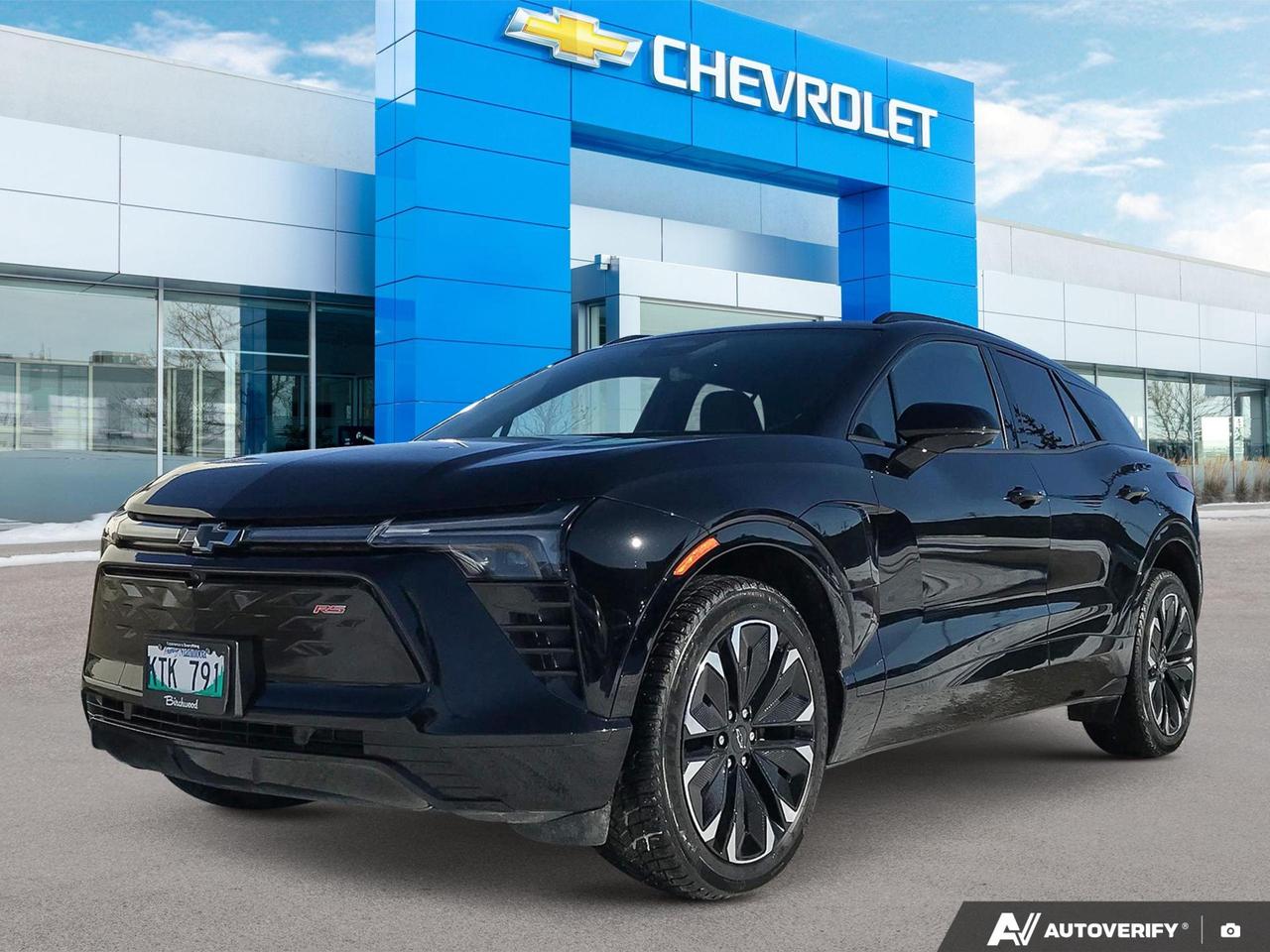 Used 2024 Chevrolet Blazer EV eAWD RS Local Lease Return for sale in Winnipeg, MB