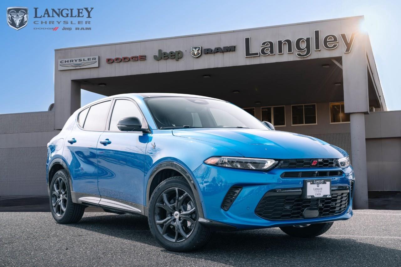<p><strong>2024 Dodge Hornet R/T Plus PHEV EAWD</strong></p><p>The 2024 Dodge Hornet R/T Plus is a high-performance plug-in hybrid that brings electrified muscle to the compact CUV segment. It features a sophisticated eAWD system and the exclusive PowerShot mode, providing an extra 30-horsepower boost for quick acceleration and up to 50 km of all-electric range.</p><p></p><ul><li><p><strong>Powertrain</strong>: 1.3L Turbo I-4 PHEV with 15.5 kWh Battery (288 hp, 383 lb-ft torque)</p><p></p></li><li><p><strong>Drivetrain</strong>: Electric All-Wheel Drive (eAWD) with 6-speed automatic transmission</p><p></p></li><li><p><strong>Efficiency</strong>: 3.1 $L_e$/100 km combined; up to 53 km electric-only range</p><p></p></li><li><p><strong>Performance</strong>: 0100 km/h in 5.6 seconds using Segment-Exclusive PowerShot</p></li><li><p><strong>Technology</strong>: 10.25-inch Uconnect® 5 touchscreen and 14-speaker Harman Kardon® system</p><p></p></li><li><p><strong>Key Features</strong>: Leather-trimmed ventilated seats, power sunroof, and Brembo® front brakes</p><p></p></li></ul><p>Come book a test drive at Langley Chrysler, conveniently located in Langley, British Columbia.</p>

<p>*All prices plus applicable taxes, applicable environmental recovery charges, documentation of $599 and full tank of fuel surcharge of $76 if a full tank is chosen. <br />Other protection items available that are not included in the above price:<br />Tire & Rim Protection and Key fob insurance starting from $599<br />Service contracts (extended warranties) for coverage up to 7 years and 200,000 kms starting from $599<br />Custom vehicle accessory packages, mudflaps and deflectors, tire and rim packages, lift kits, exhaust kits and tonneau covers, canopies and much more that can be added to your payment at time of purchase<br />Undercoating, rust modules, and full protection packages starting from $199<br />Financing Fee of $500 when applicable<br />Flexible life, disability and critical illness insurances to protect portions of or the entire length of vehicle loan</p>