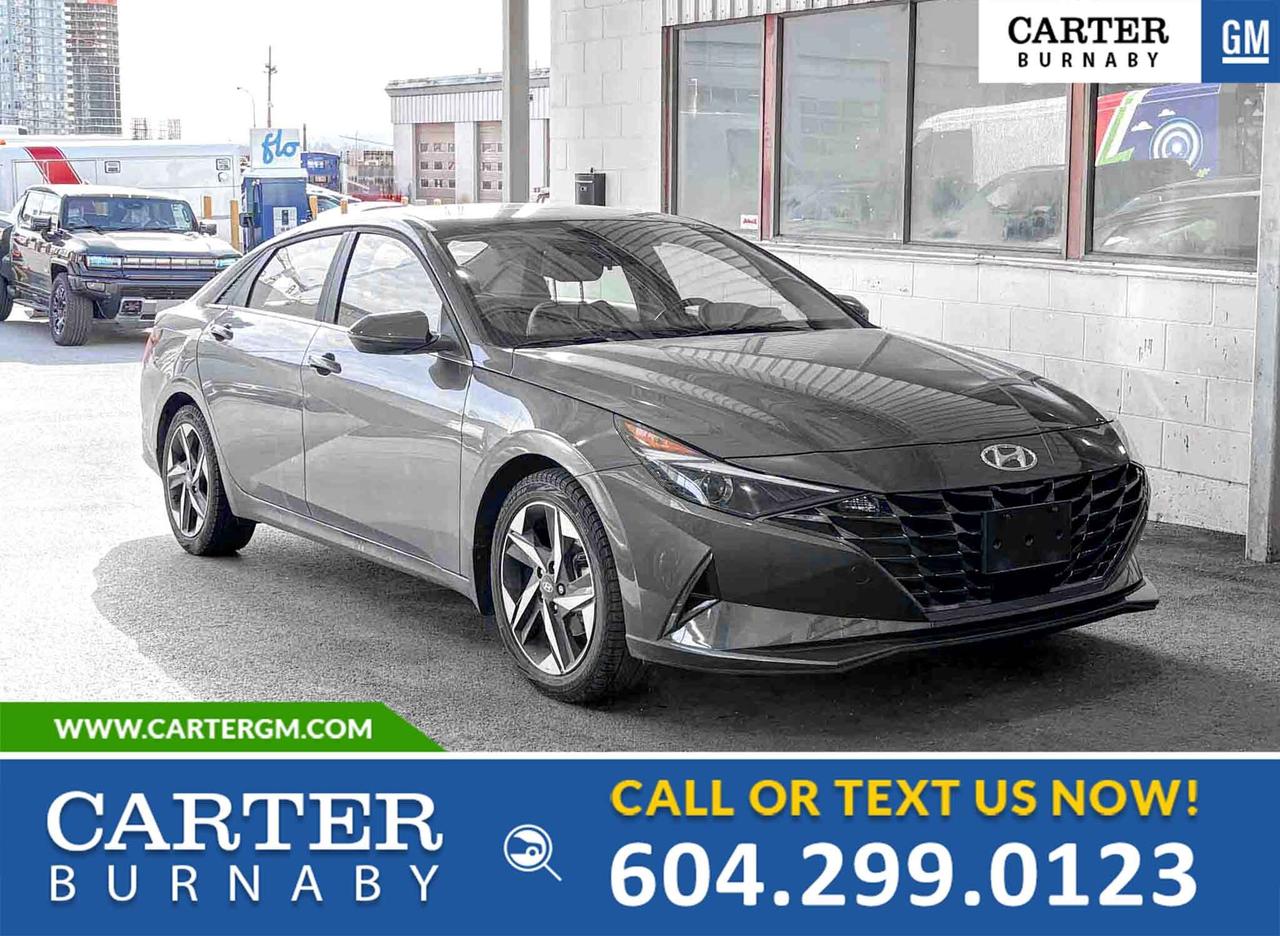 Used 2022 Hyundai Elantra ULTIMATE FWD | 2.0l eng/Pwr sunroof/Lthr steering for sale in Burnaby, BC