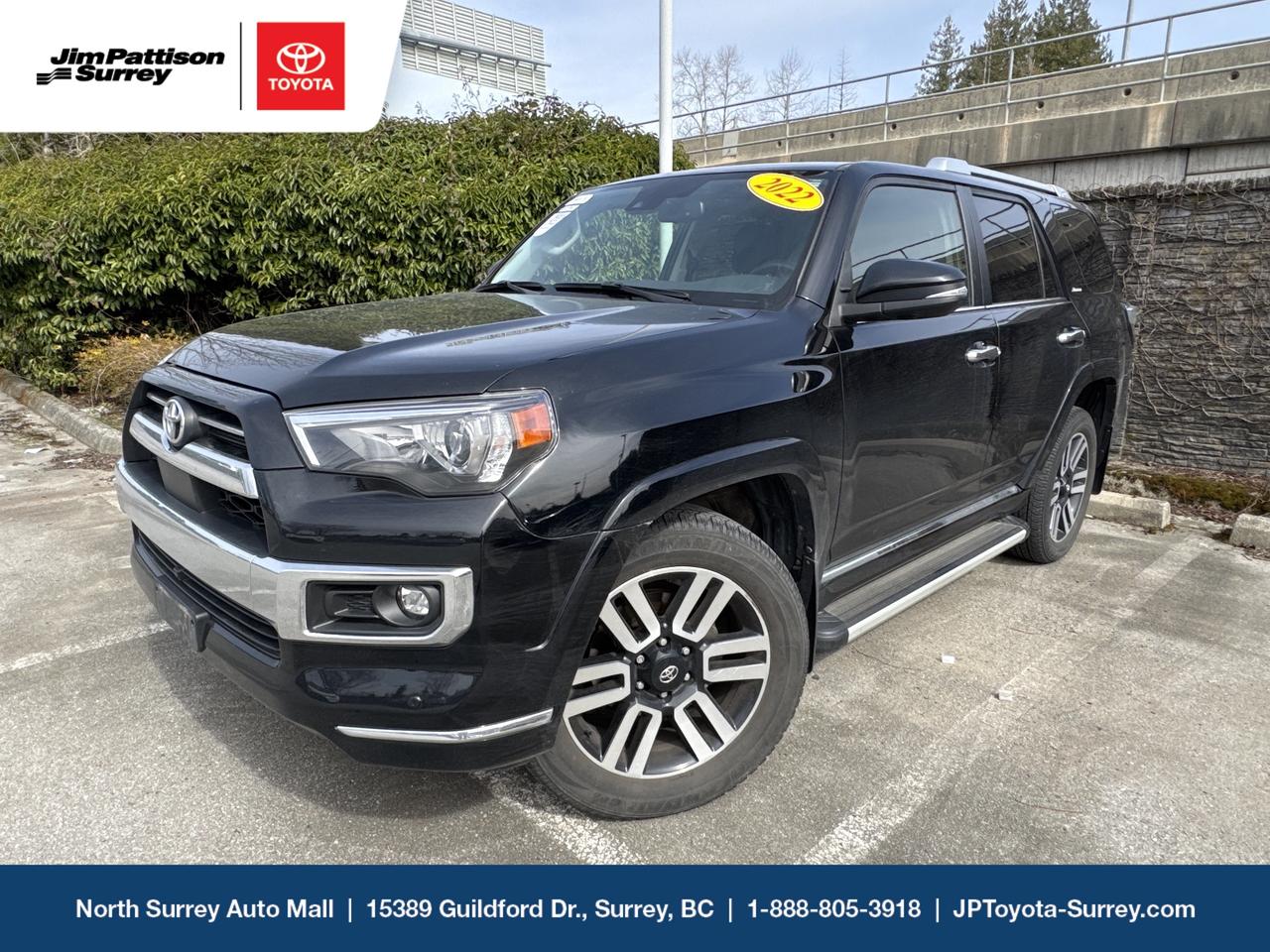 Used 2022 Toyota 4Runner 4WD for sale in Surrey, BC