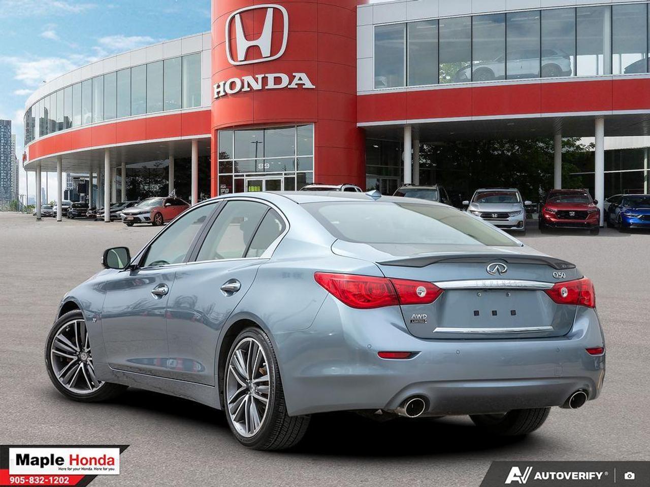 2015 Infiniti Q50 Leather Heated Seats| Sunroof | Certified! Photo