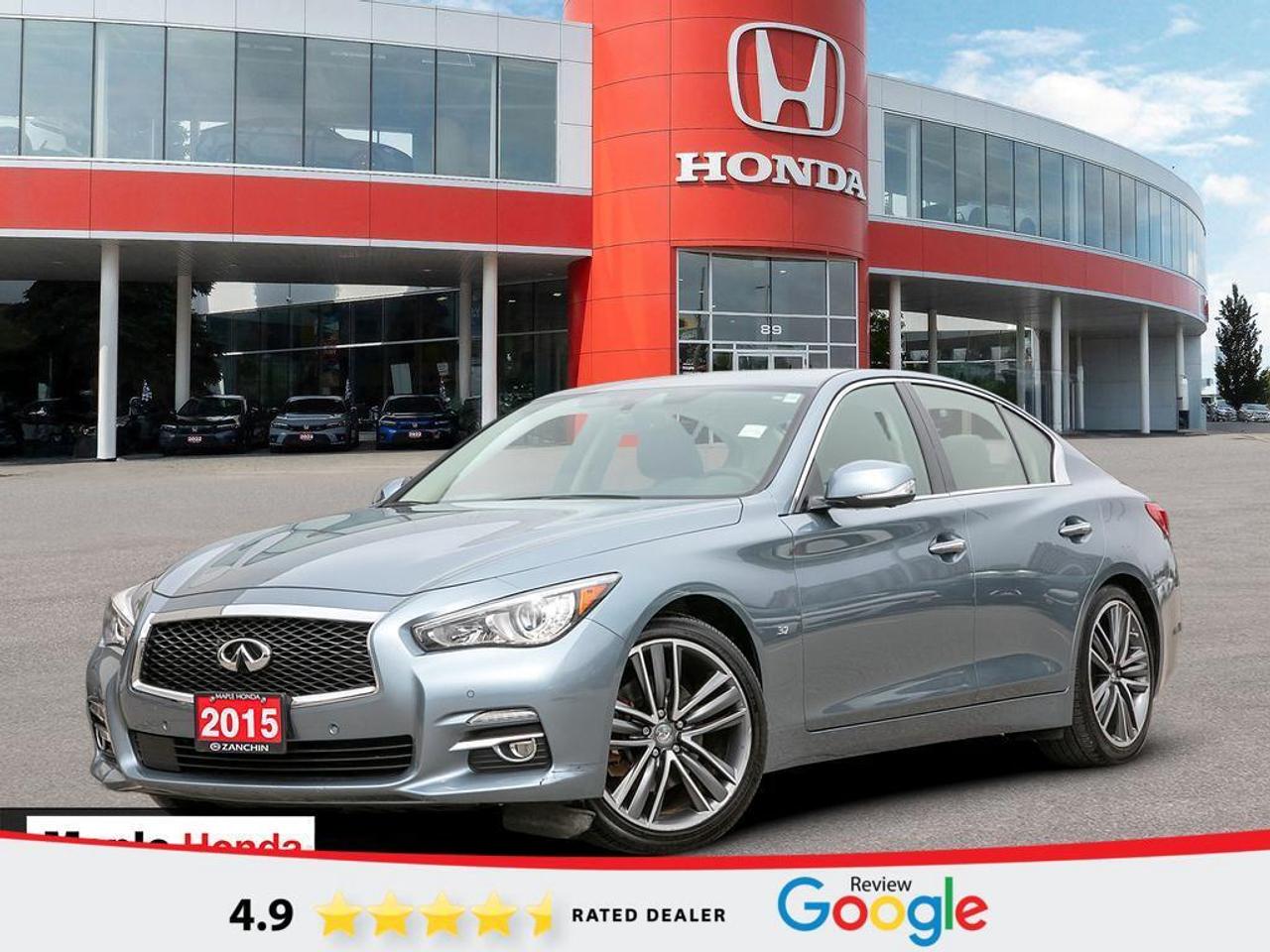 2015 Infiniti Q50 Leather Heated Seats| Sunroof | Certified! Photo0