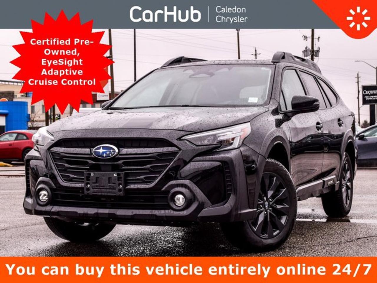2025 Subaru Outback Onyx AWD Sunroof Heated front Seats Apple Carplay Alloy Rims Photo0
