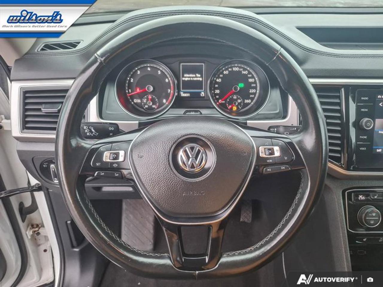 2019 Volkswagen Atlas Highline 4Motion | Leather | Sunroof | Pano Roof | Adaptive Cruise | Heated & Cooled Seats and More! Photo
