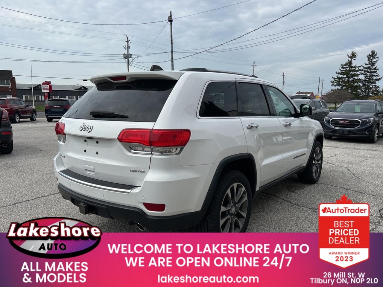 2018 Jeep Grand Cherokee Limited Photo3
