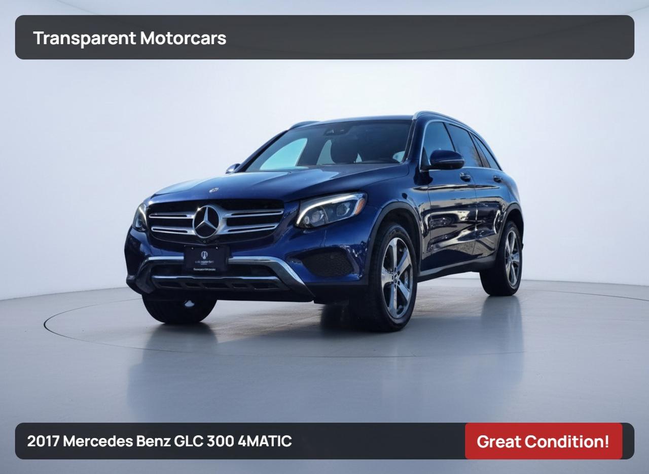 Used 2017 Mercedes-Benz GLC-Class 300 for sale in Richmond, BC