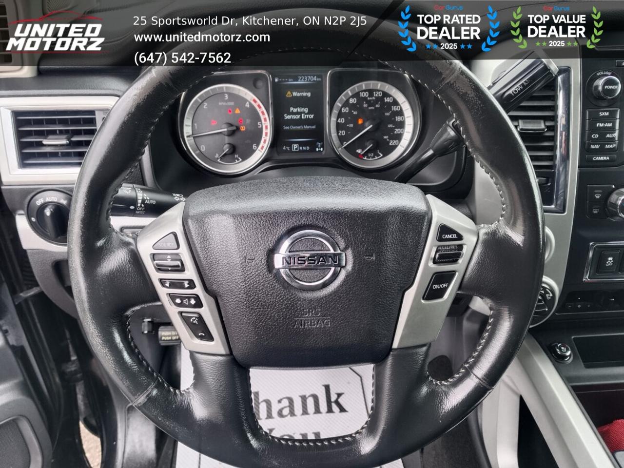 2016 Nissan Titan XD 4WD Crew Cab PRO-4X Cummins Diesel 5L V8~Rough Photo