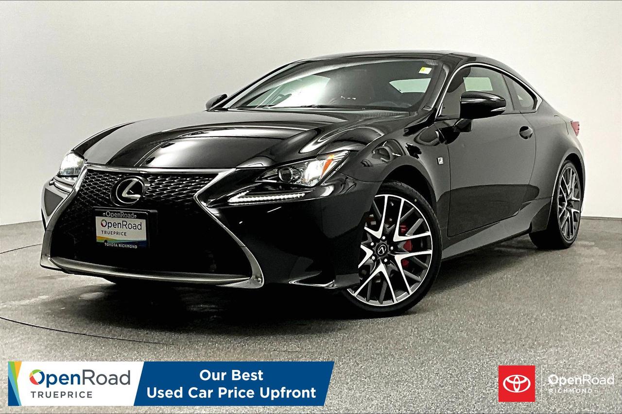 Used 2017 Lexus RC 300 AWD 6A for sale in Richmond, BC