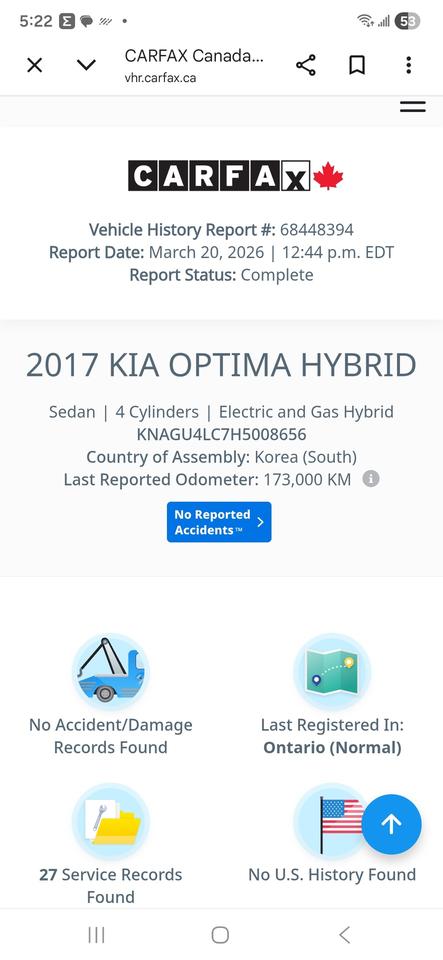 2017 Kia Optima Hybrid EX Hybrid EX Photo