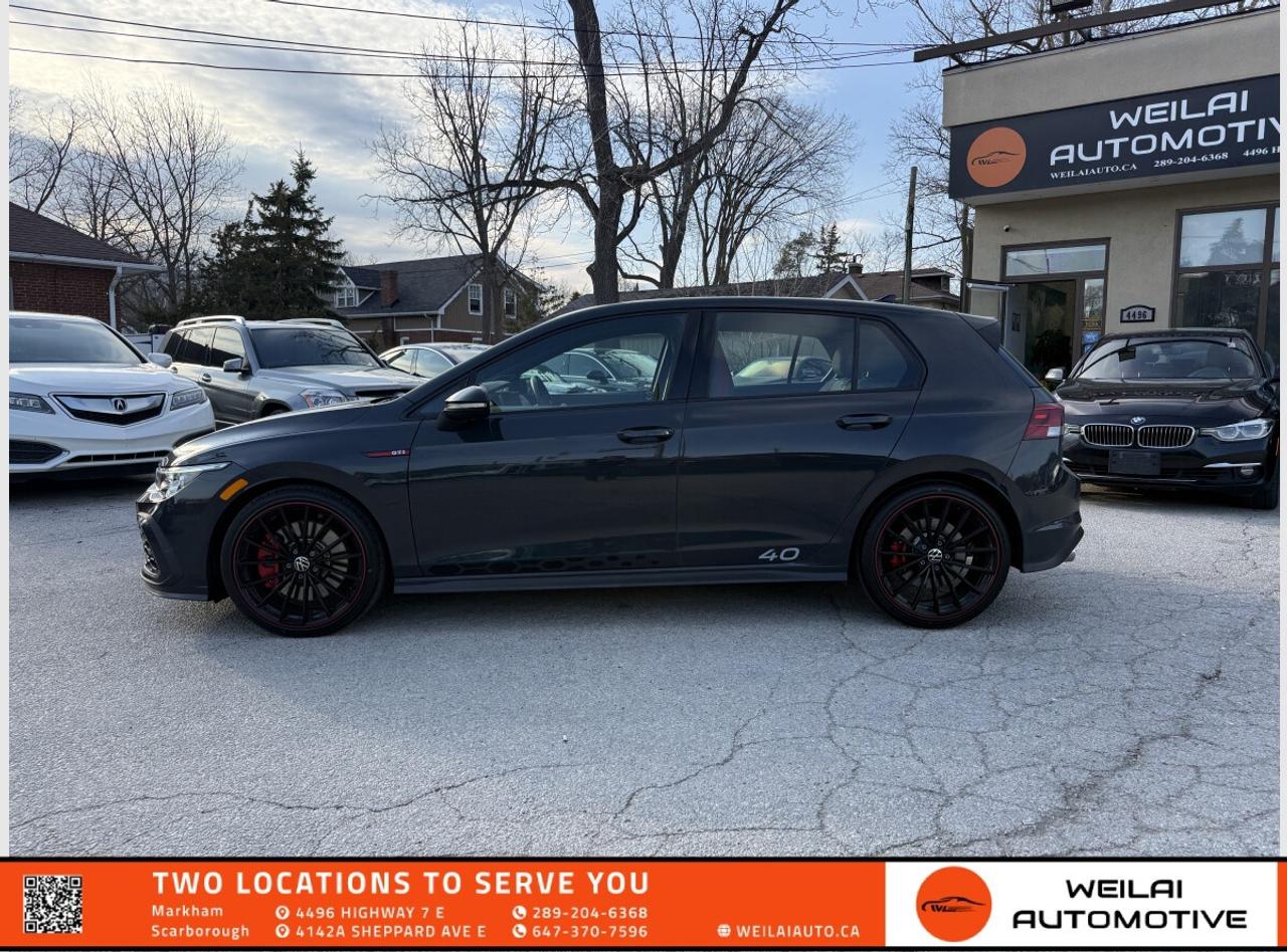 2023 Volkswagen Golf GTI 40th Anniversary/No Accident/Fully Serviced! Photo4